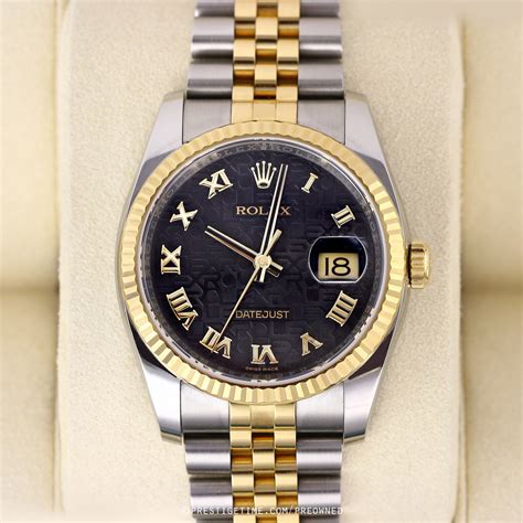 rolex datejust oro vintage|pre owned rolex datejust 36mm.